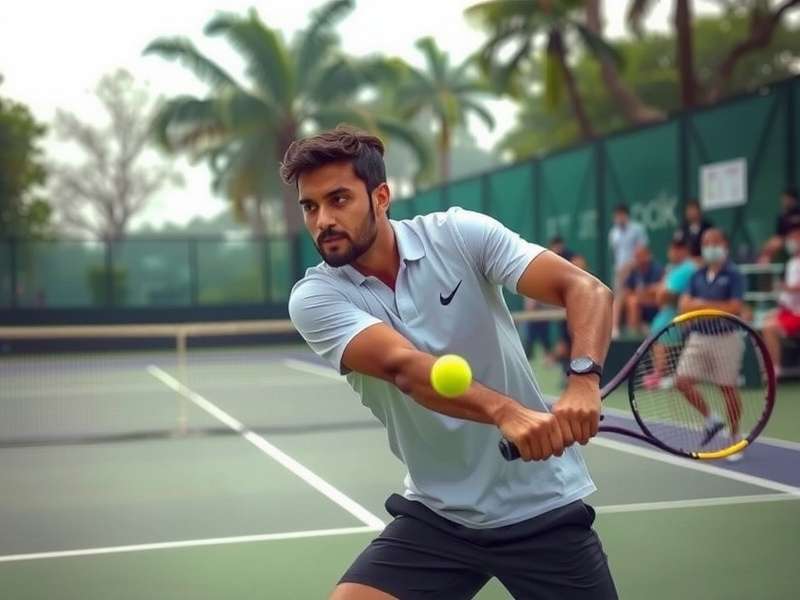 Delhi Tennis Dominator Game Screenshot